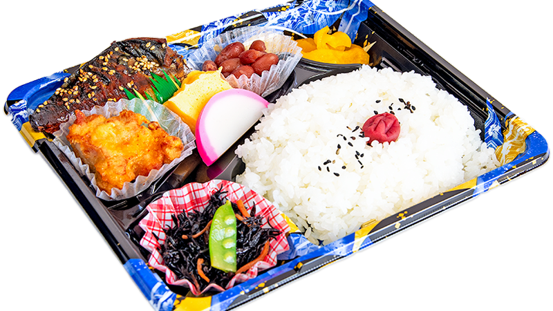 煮サバ弁当