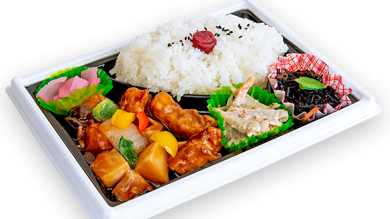 酢豚弁当
